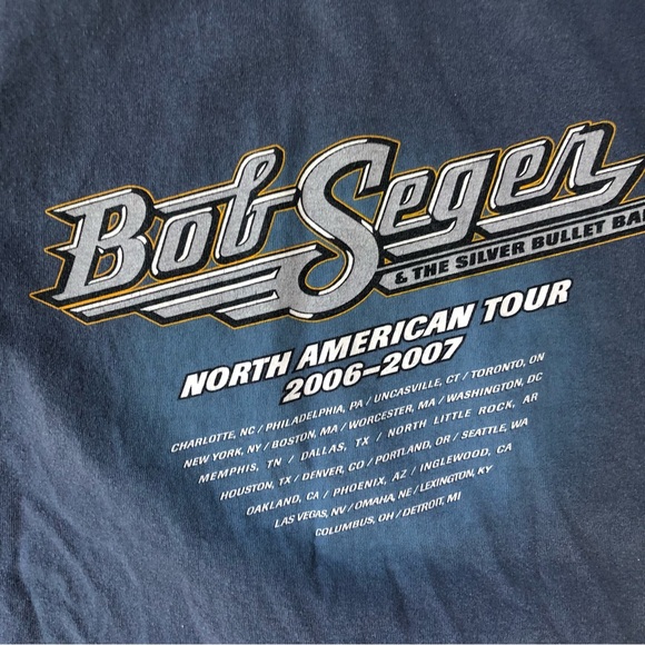 Bob seger tour tee 2006-2007 - Picture 5 of 5